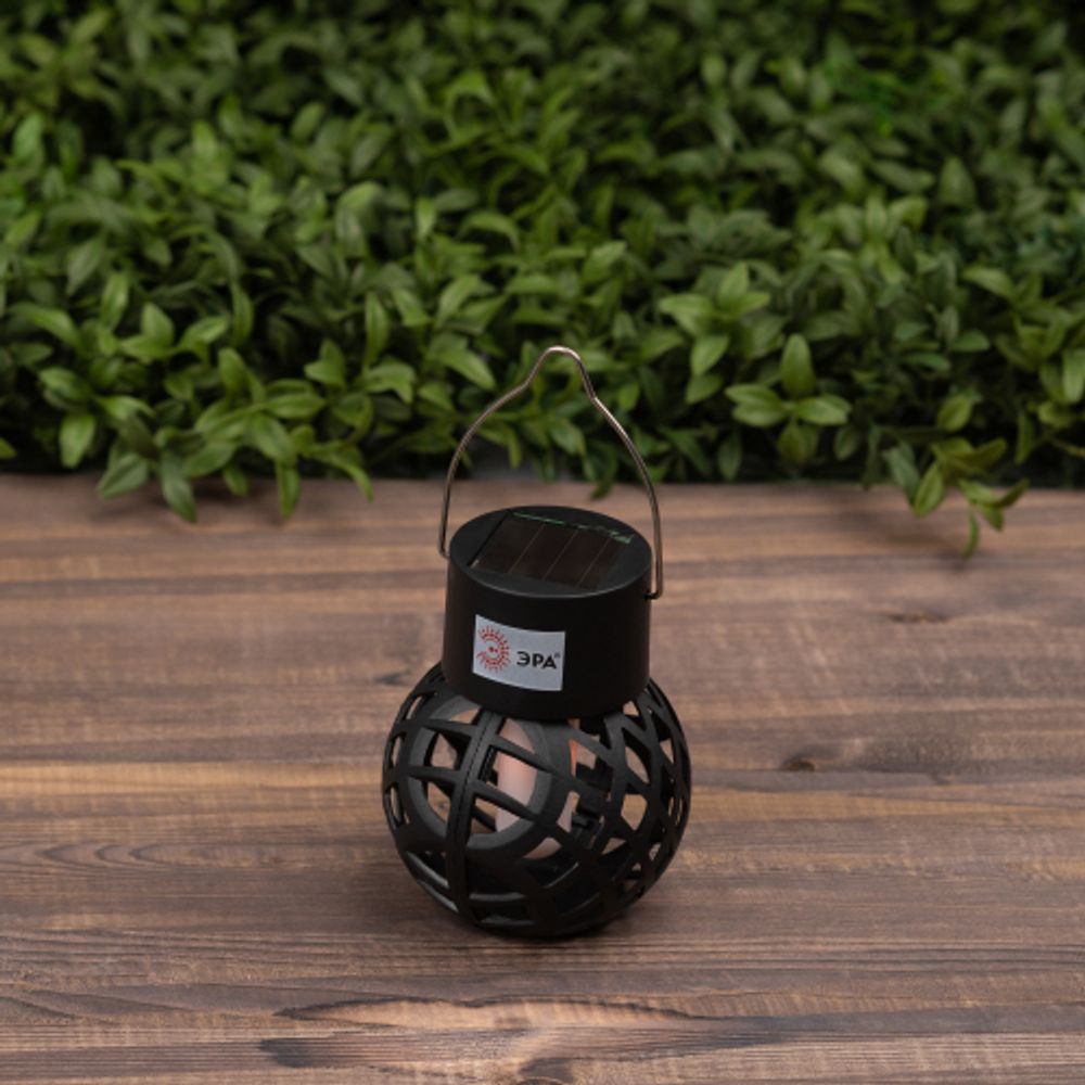 Светильник уличный ЭРА ERASF22-36 на солнечных батареях садовый подвесной Лампочка орнамент 7 см