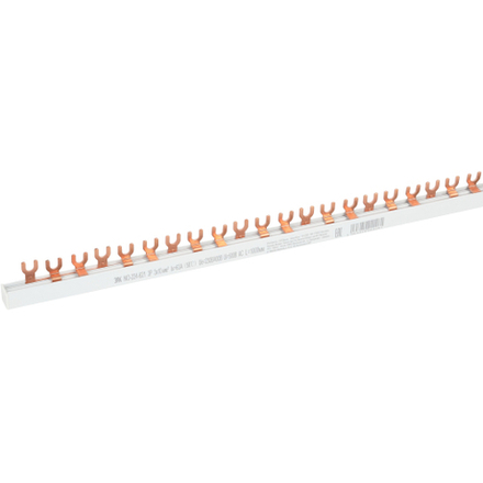 Шина соединительная ЭРА NO-224-621 FORK вилка 3Р 63А 1 метр 54 модуля