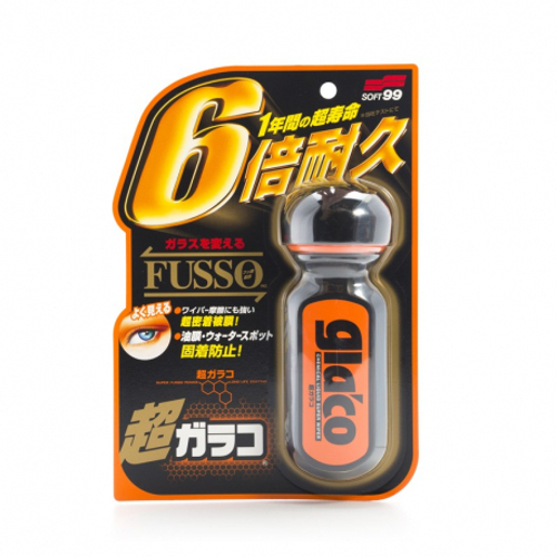 Soft99 Ultra Glaco - Водоотталкивающее покрытие для стёкол, долгий эффект 70мл.