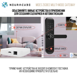 Мультипротокольный Ethernet Шлюз MOES (Zigbee 3.0 + Bluetooth + Mesh) Работает с Яндекс Алиса, Сбер Салют