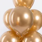 Шар (12''/30 см), Античное золото, хром, 50 шт.