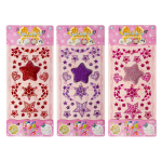 Наклейки-стразы Alingar, акриловые, "Звездное небо", красный, розовый, фиолетовый, пакет с европодвесом