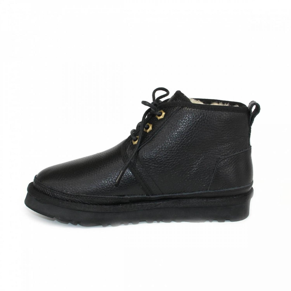 Ботинки Ugg Women Boot Neumel Black Leather