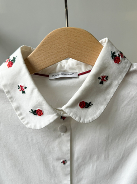 Хлопковая блузка Dolce & Gabbana, 134-140