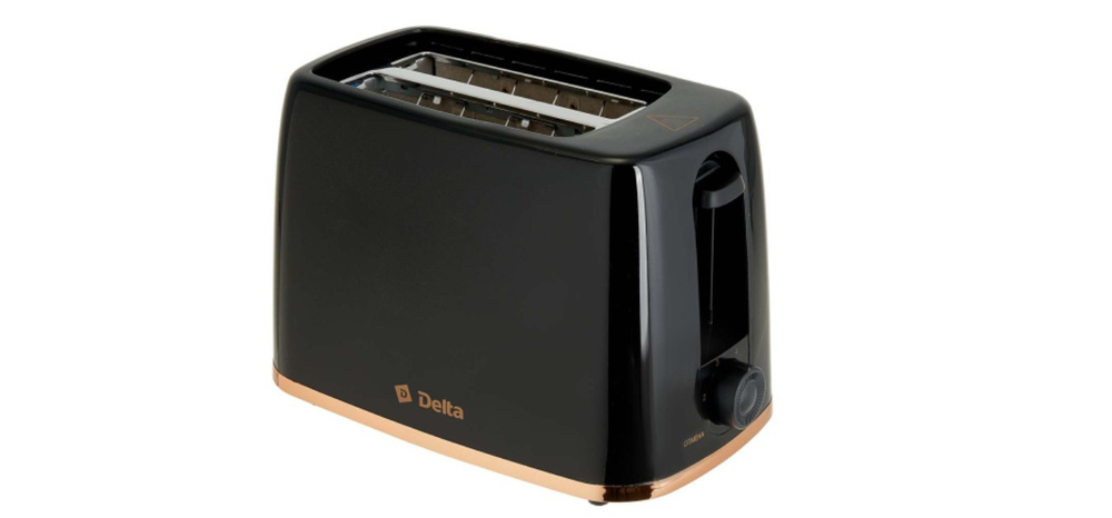 Тостер DELTA DL-6901 черный