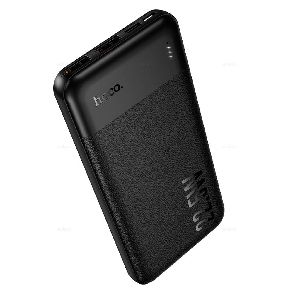 Hoco J159 Essence 22.5W+PD20W универсальный портативный аккумулятор (10000mAh) (black)