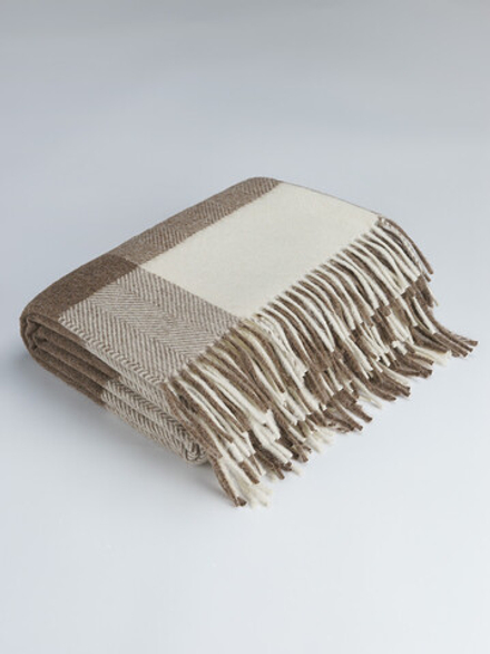 Плед из шерсти Альпака (PERU) - (арт. WPP63)