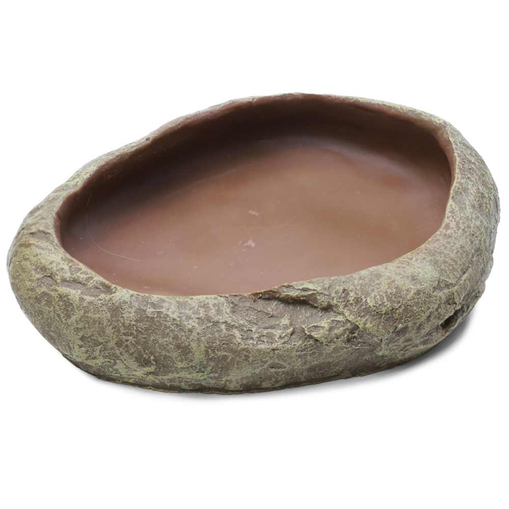 Кормушка для террариума "Камешек" L, 177*147*42мм, Laguna Terra