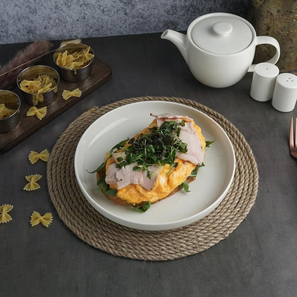 Тарелка с бортом d 23 см h3,3 см   Noble [4]