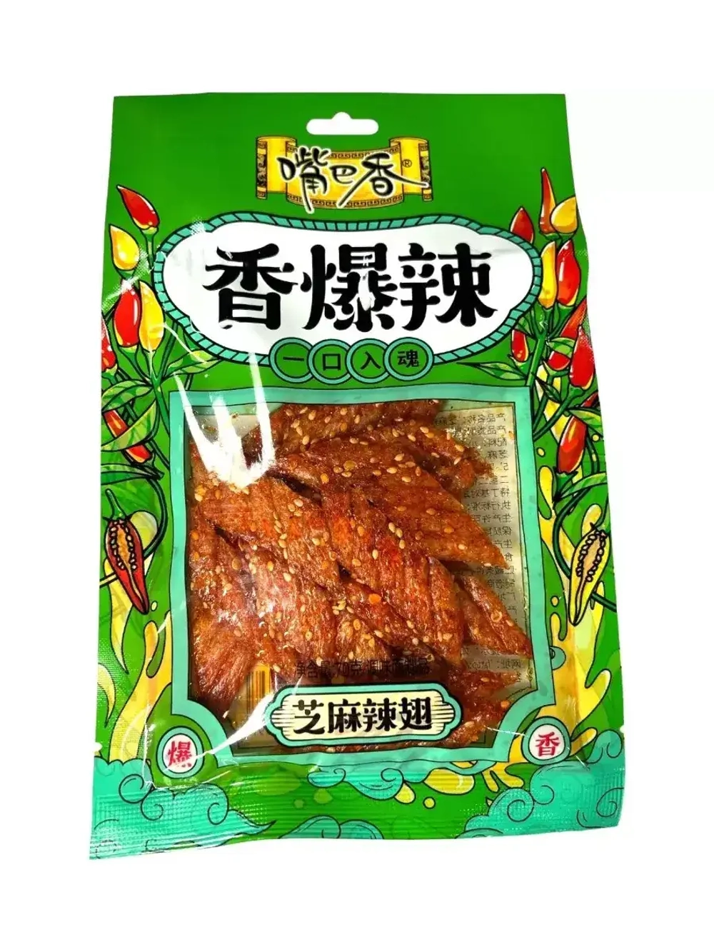 Латяо острая азиатская закуска с кунжутом ассорти 3 шт