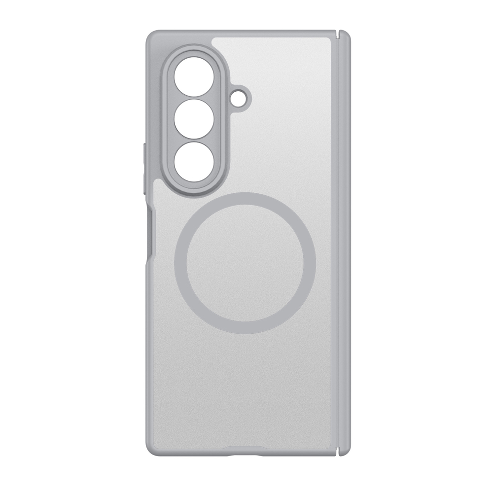 Усиленный чехол серого цвета с MagSafe для Samsung Galaxy Z Fold 8 Ultra, серия Expn Series Magnetic от Dux Ducis