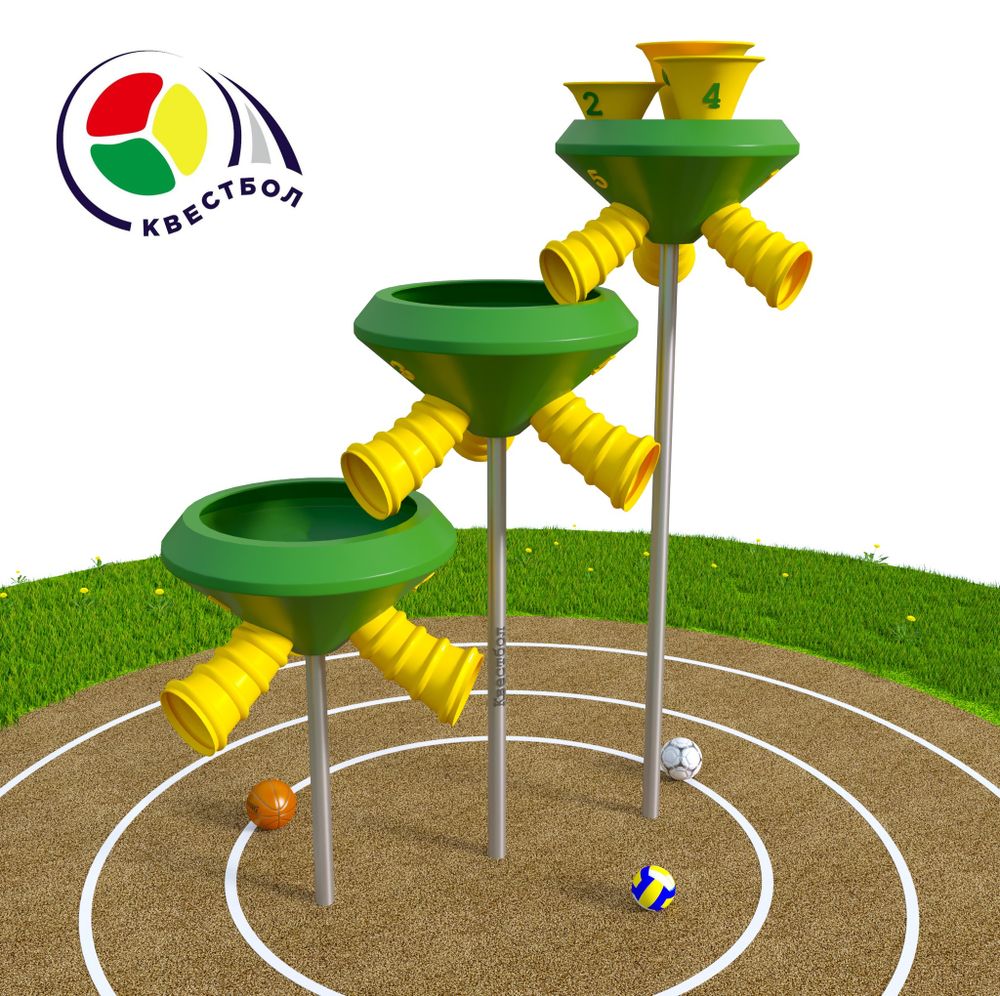Модуль спортивный Квестбол Космическая тарелка