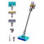 Беспроводной вертикальный пылесос Dyson V15s Detect Submarine (SV47), Yellow / Nickel (Желтый / Никель)