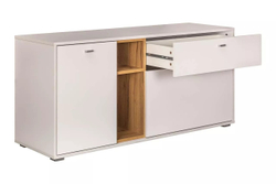 Бэль Тумба 10.91 Дуб Золотой / Белый