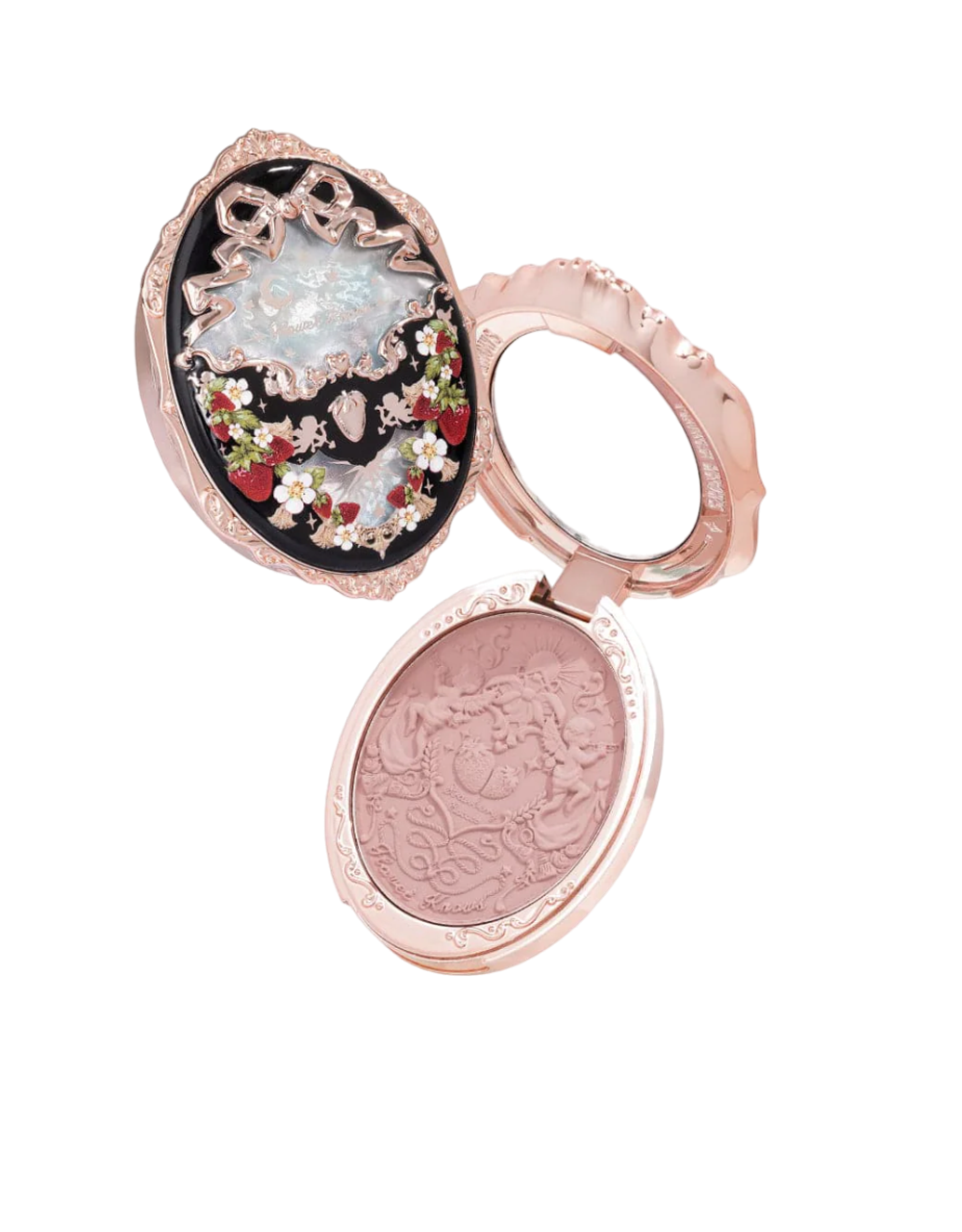 Flower Knows Strawberry Rococo Series Embossed Blush - 04 Dream Chaser