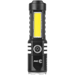 Светодиодный фонарь ЭРА UA-403 универсальный аккумуляторный 5 Вт LED + 3 Вт COB оптический Zoom 4 режима USB type C | Универсальные  фонари