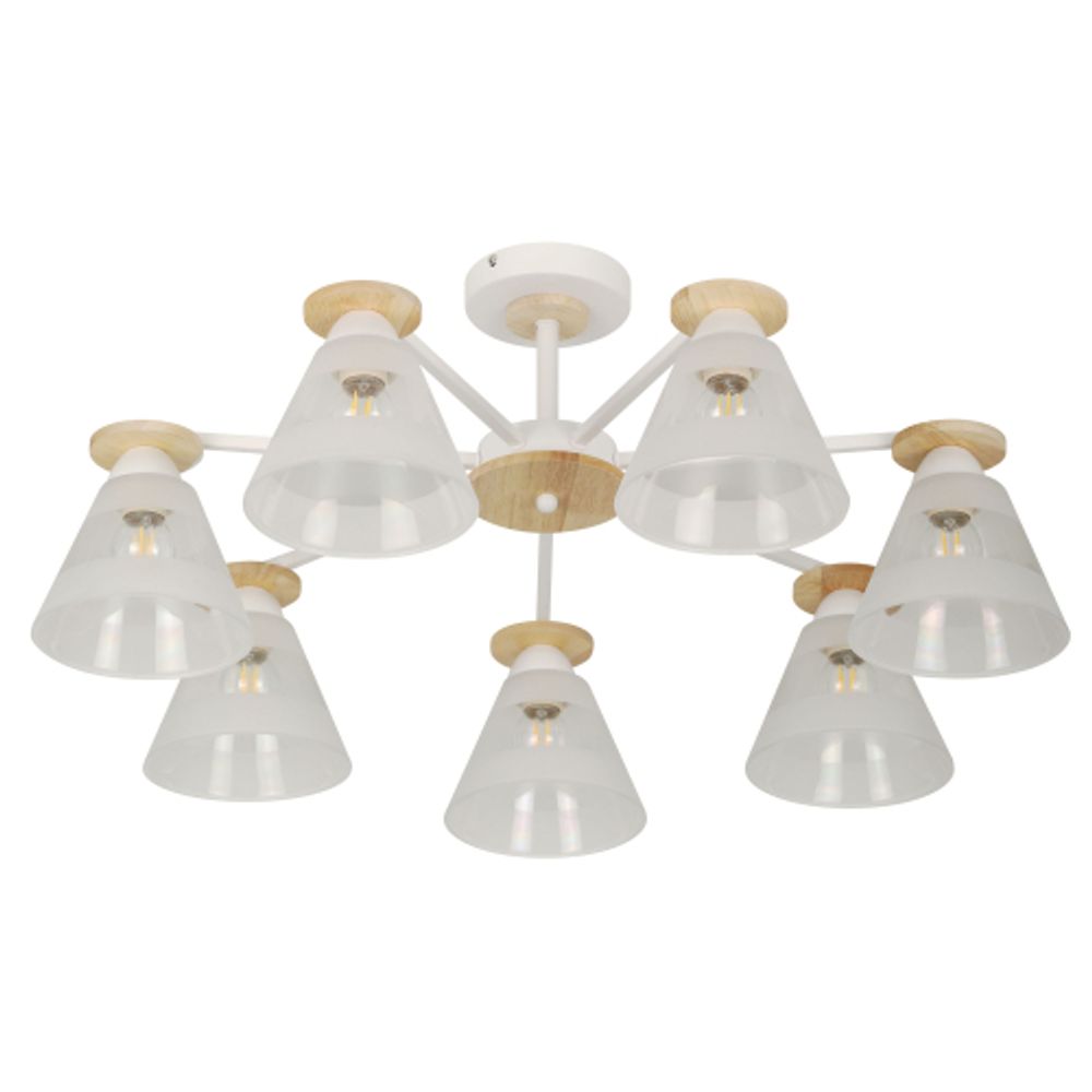 Люстра Rivoli Theothila 9177-308 7 х Е27 60 Вт модерн | Rivoli