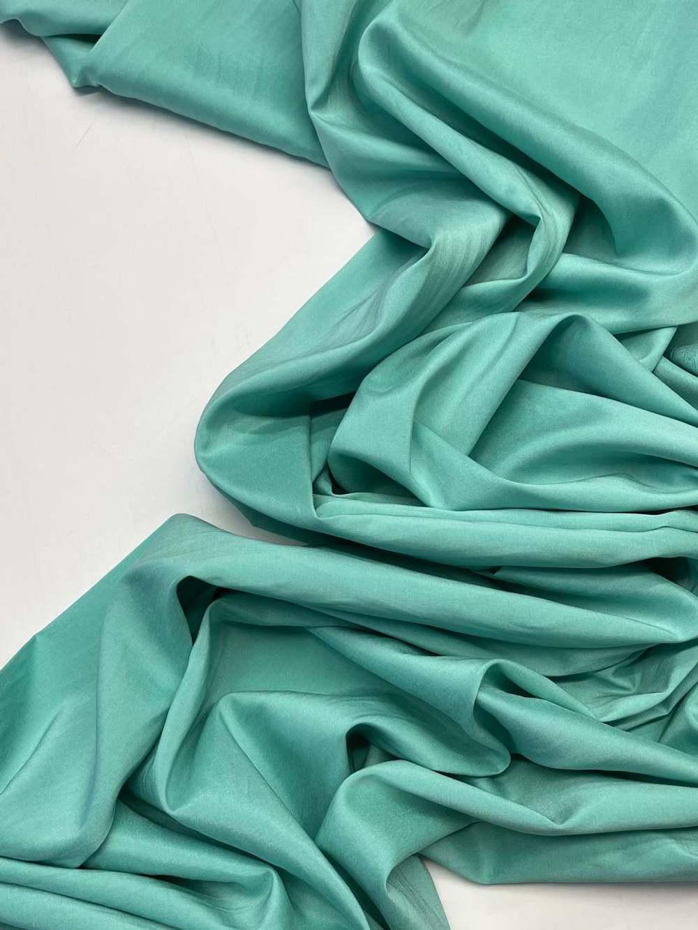 Шелк подкладочный мятно-зеленый