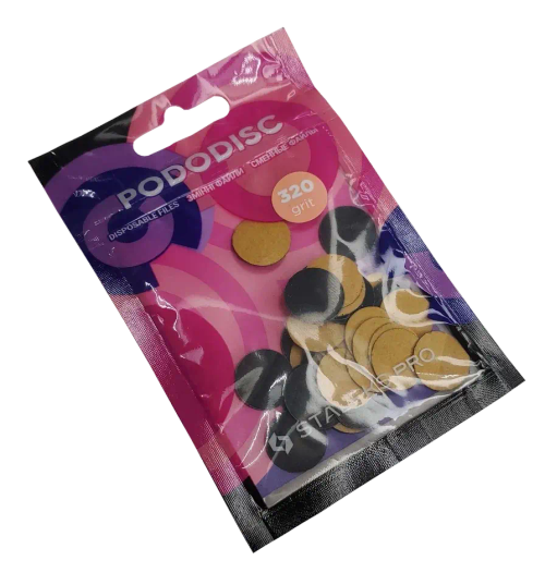 Сменные файлы для педикюрного диска S 320 грит STALEKS PRO, 50 шт