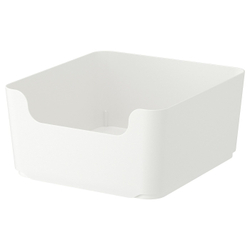 IKEA PLUGGIS  (ИКЕА ПЛУГГИС)  -  Отдельный контейнер для мусора, белый, 8 л