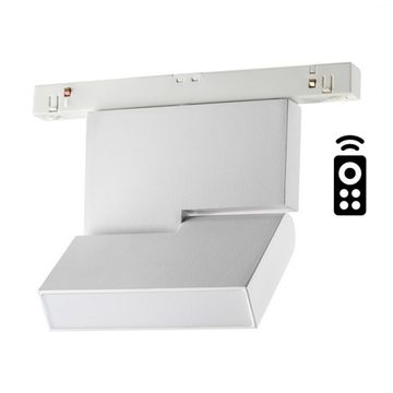 Трековый светодиодный светильник для низковольтного шинопровода с пультом управления 358625 белый Flum Novotech