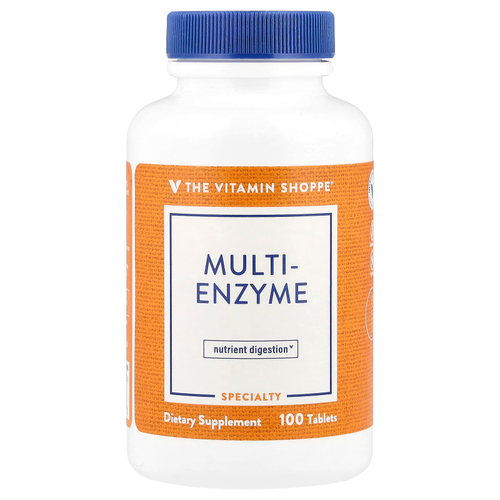 The Vitamin Shoppe, Мультиэнзим, 100 таблеток