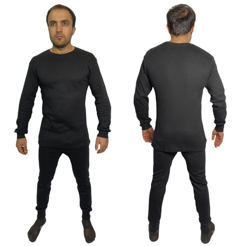 Мужское нательное бельё черного цвета RUS 48 (M)