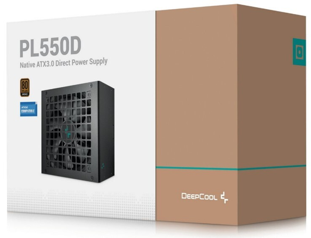 Блок питания ATX Deepcool R-PL550D-FC0B-WDEU-V2