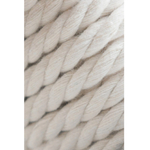 Хлопковая белая веревка для шибари на катушке 5 м