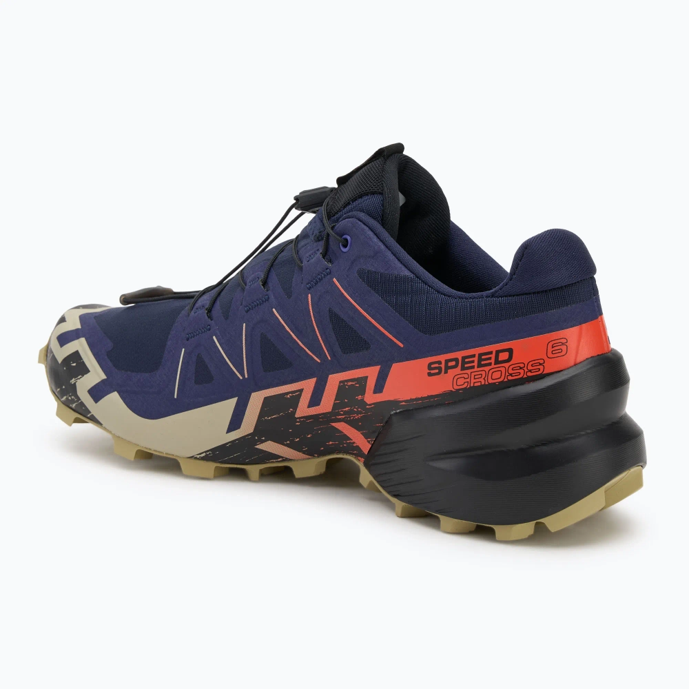 Кроссовки для бега Salomon Speedcross 6 maritime blue/black/cherry tomato