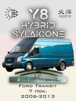 Щетки стеклоочистителя HUOYE Y8 650/550 мм на Ford Transit | Hook/J-Hook