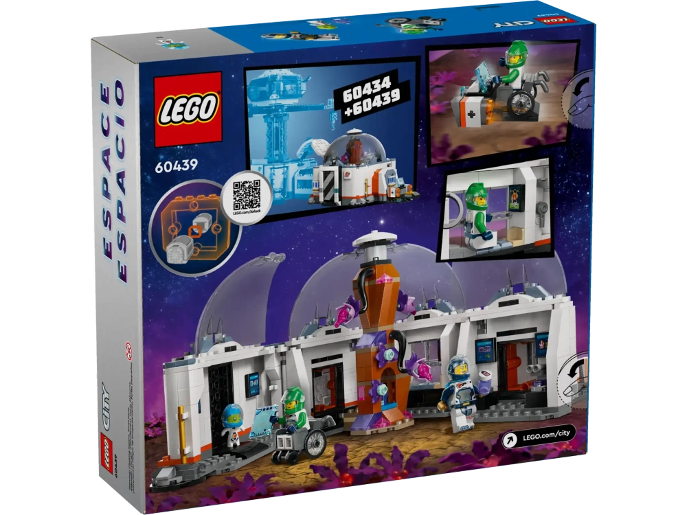 Конструктор LEGO City 60439 Космическая научная лаборатория