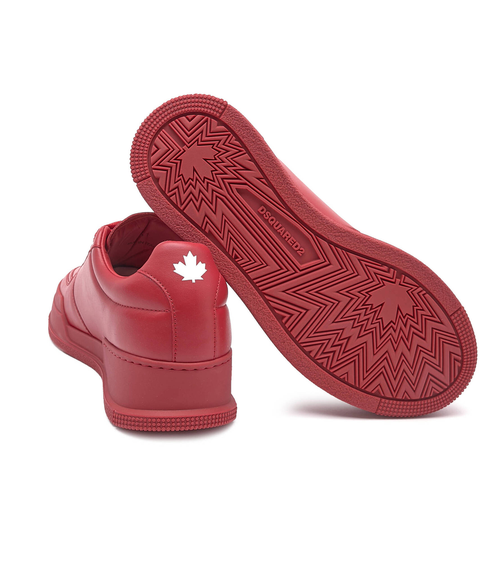 Кожаные кроссовки canadian Dsquared2 - красный(SNM0248 35605520)