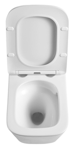 Комплект подвесной безободковый унитаз Azario Teramo AZ-8010-1000+AZ-0052-UQ с микролифтом + система инсталляции без кнопки смыва