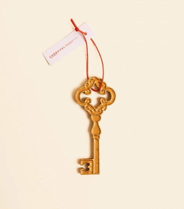 Ёлочная игрушка – Золотой ключ | carnaval