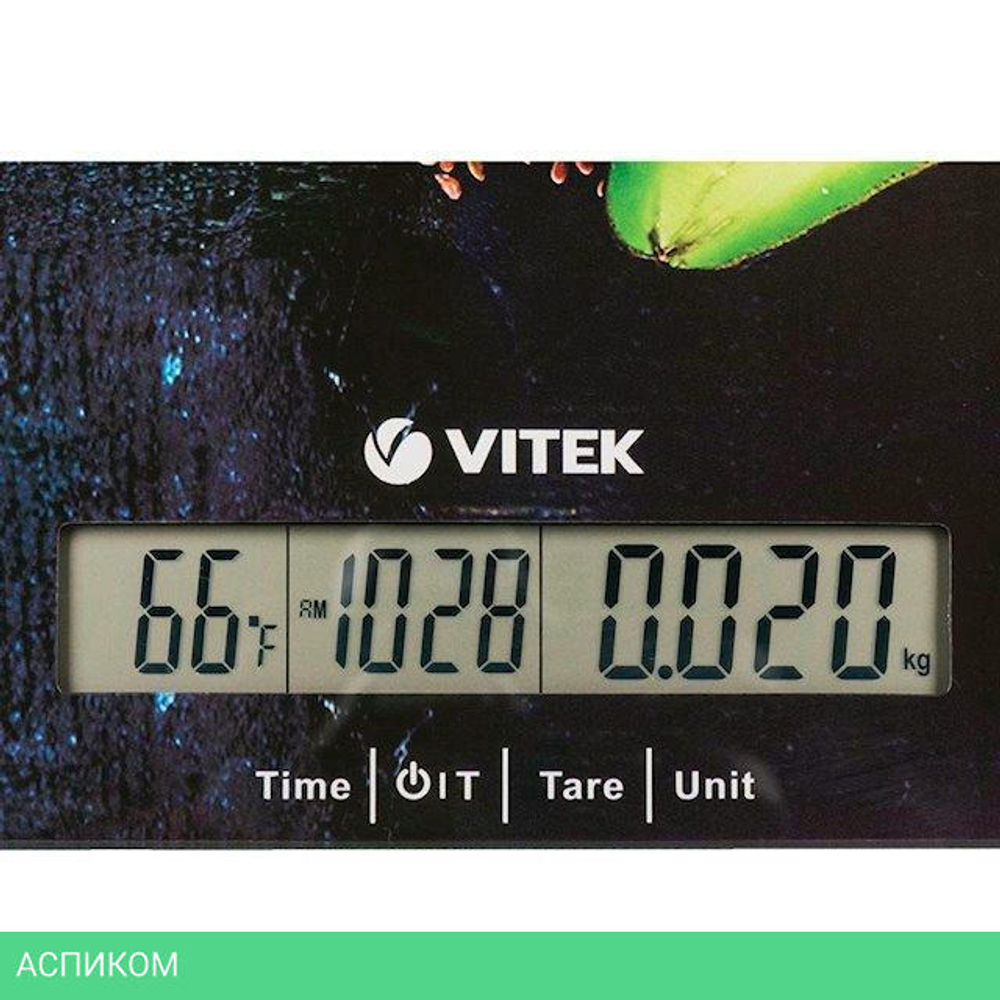 Кухонные весы Vitek VT-2425 Blue/Illustration