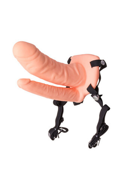 Фаллопротез для двойного проникновения 6,5''Everlasting Duet (15,5 см, телесный ) (Цвет: телесный)