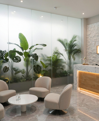 Фитобоксы - растения в тумане