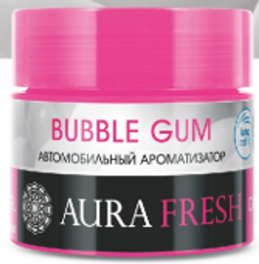 Аром-р AURA FRESH CAR GEL Bubble Gum, бл.12шт, кор.72шт