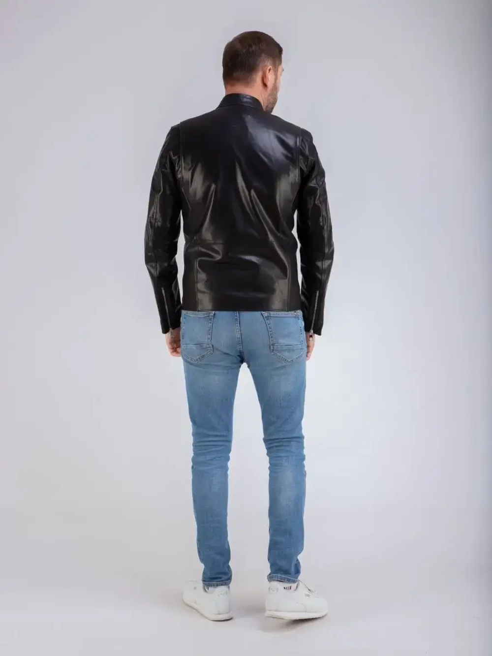 Куртка мужская из натуральной кожи