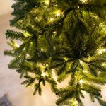 Елка с гирляндой «Барокко» (Литая+пвх) 120 см / 1,2 м