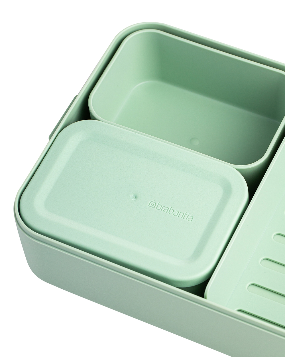 Ланч-бокс 16.7х25.5см Brabantia Make&Take мятно-зеленый