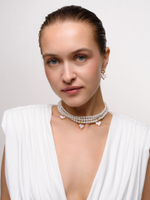 Серьги "Queen Pink Soul " Gold