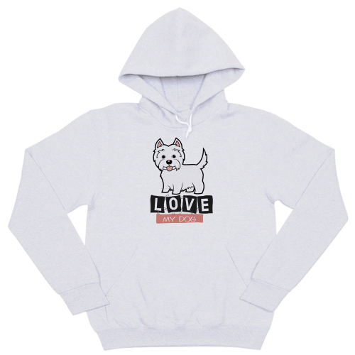 Толстовка "Люблю моего Вестика"