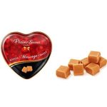 Массажная свеча с ароматом карамели Plaisir Secret Bougie Massage Candle 35мл