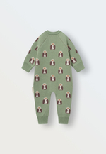 7055-338 Комбинезон вязаный (совы)