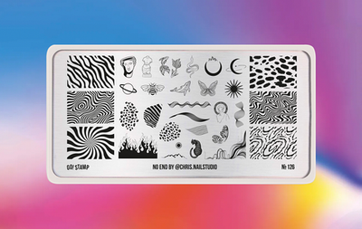 Пластина для стемпинга Go! Stamp 126 No end
