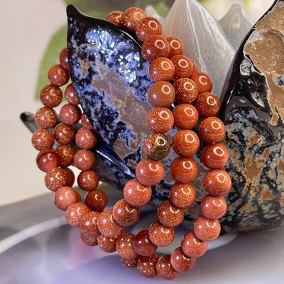 44635 Авантюрин иск. Браслет 8мм