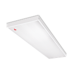 Светильник ОФИС ДВО01-152 с БАП EM3 36Вт 3000К IP40 Микропризма 4200лм 1195х295х40мм WOLTA PRO