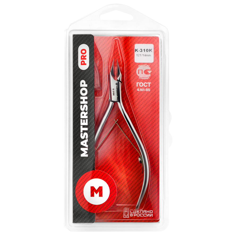 Кусачки для кутикулы K-310K (ЗАТ) лодочка 14мм Mastershop PRO
